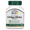 Ginkgo Biloba Extract, Standardized, Veggie Capsules, 60 (60Mg/Capsule)