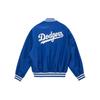 New Era Ss24 Mlb Сеул Серия Лос-Анджелес Доджерс Лонгслив Полосатый На Молнии Логотип Бейсбольная Майка Унисекс Майка Синий 14358747