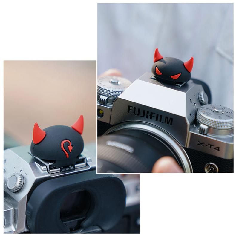 Защитный колпачок для горячего башмака камеры DSLR, пылезащитный, милый мультяшный, для фотографии