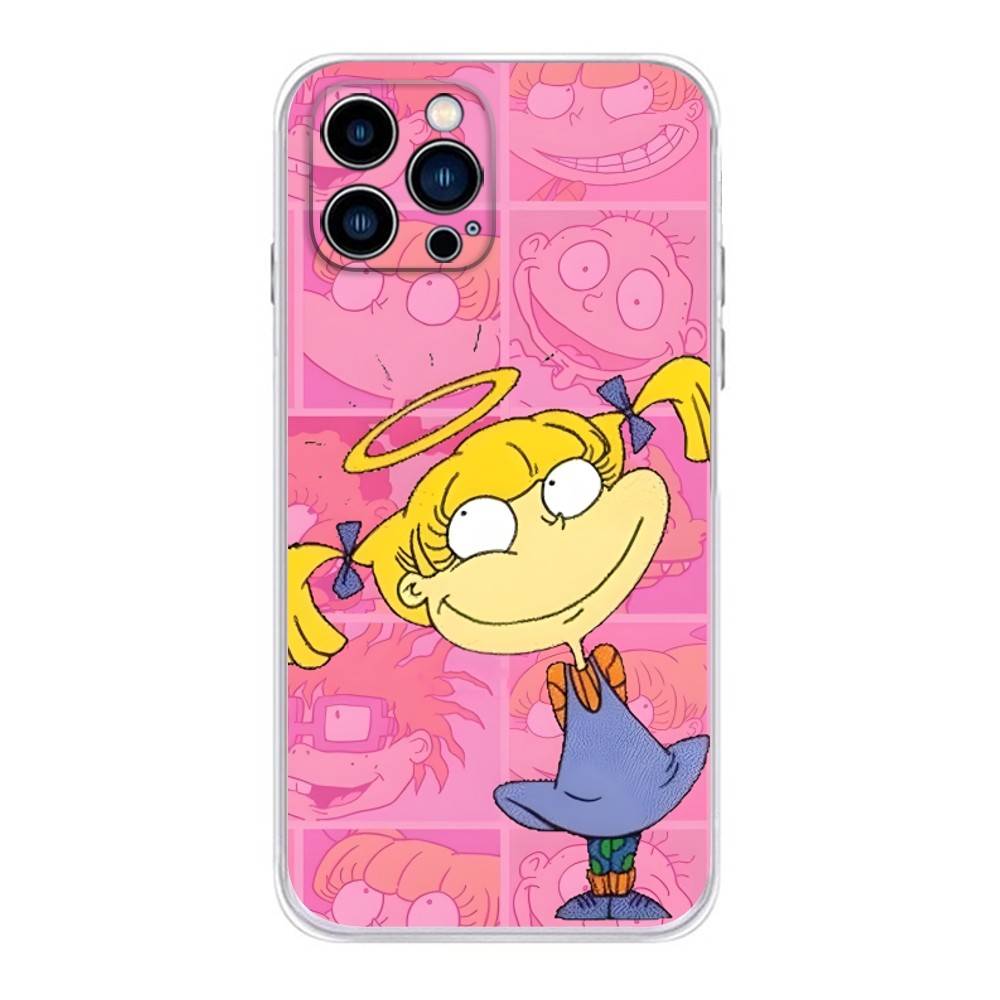 Cartoon R-Rugrat Chuckies Phone Case For iPhone 16,15,Pro,Max,14,Plus,13,12,11,E Mini Air,17,Pro Drop Protection Cover TPU