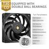 TEUCER T30 Series PC Cooling Fan High Wind Pressure Performance Version Dynamic Balance PWM Case Water-cooled Radiator CPU Fans
