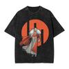 Battle Beast Invincible Comic T Shirt Hip Hop Washed Cotton Oversize T-Shirts Vintage Men Women Streetwear Printed Tee Shirt Female Male Clothing