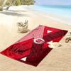 Name Custom Cincinnati Reds Print Beach Towel, Large Soft Quick Dry Towel for Beach Camping Swimming