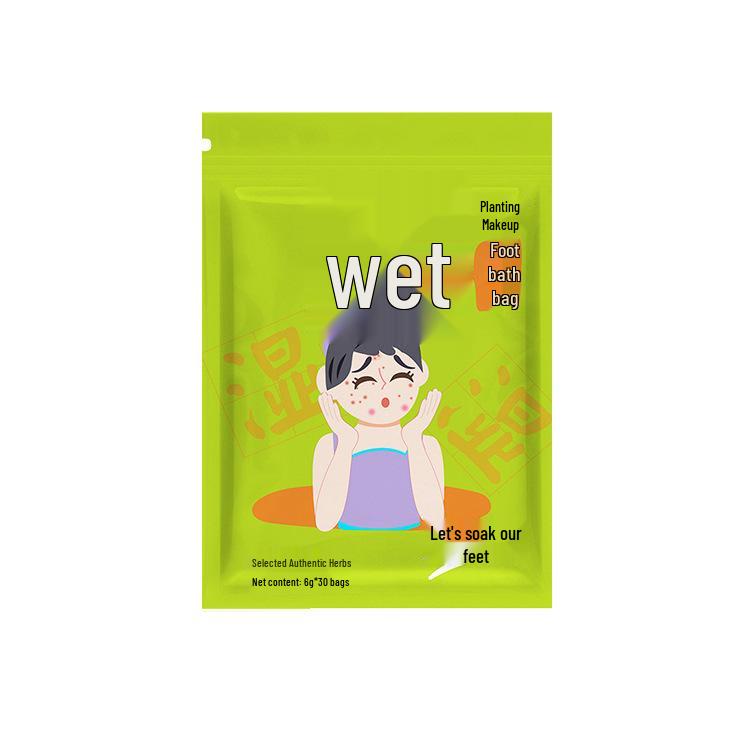 Травяная ванночка для ног с полынью и сычуаньским перцем - Порошок для изгнания холода и улучшения сна