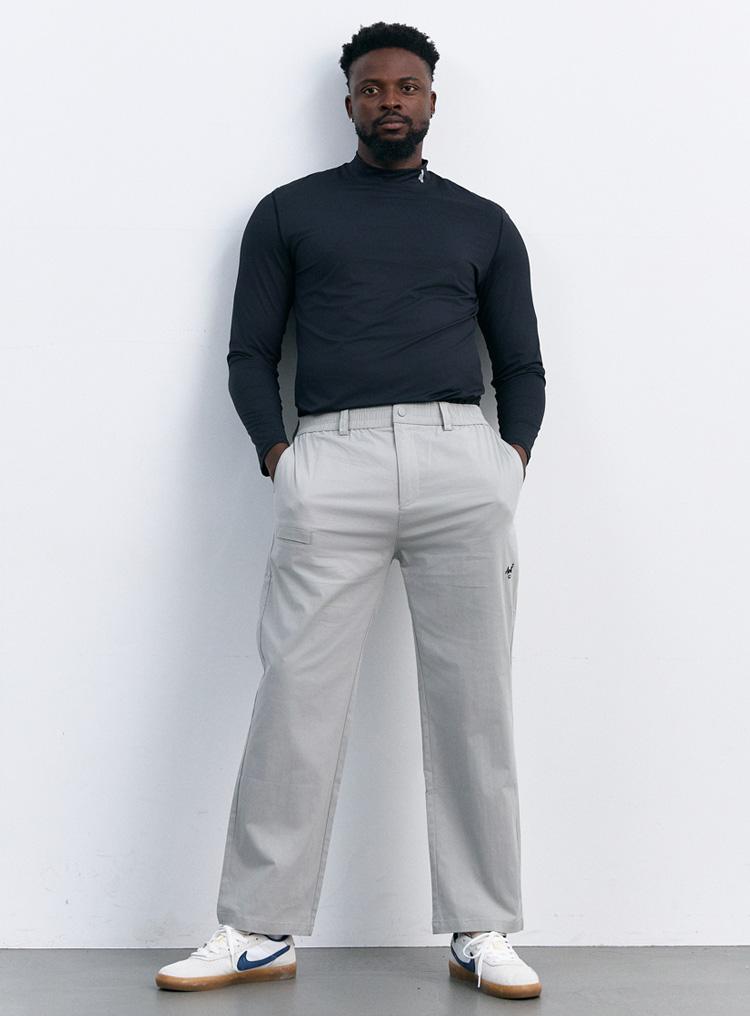 AIRIT Mock Neck Ls Base Layer Am1208 Bk