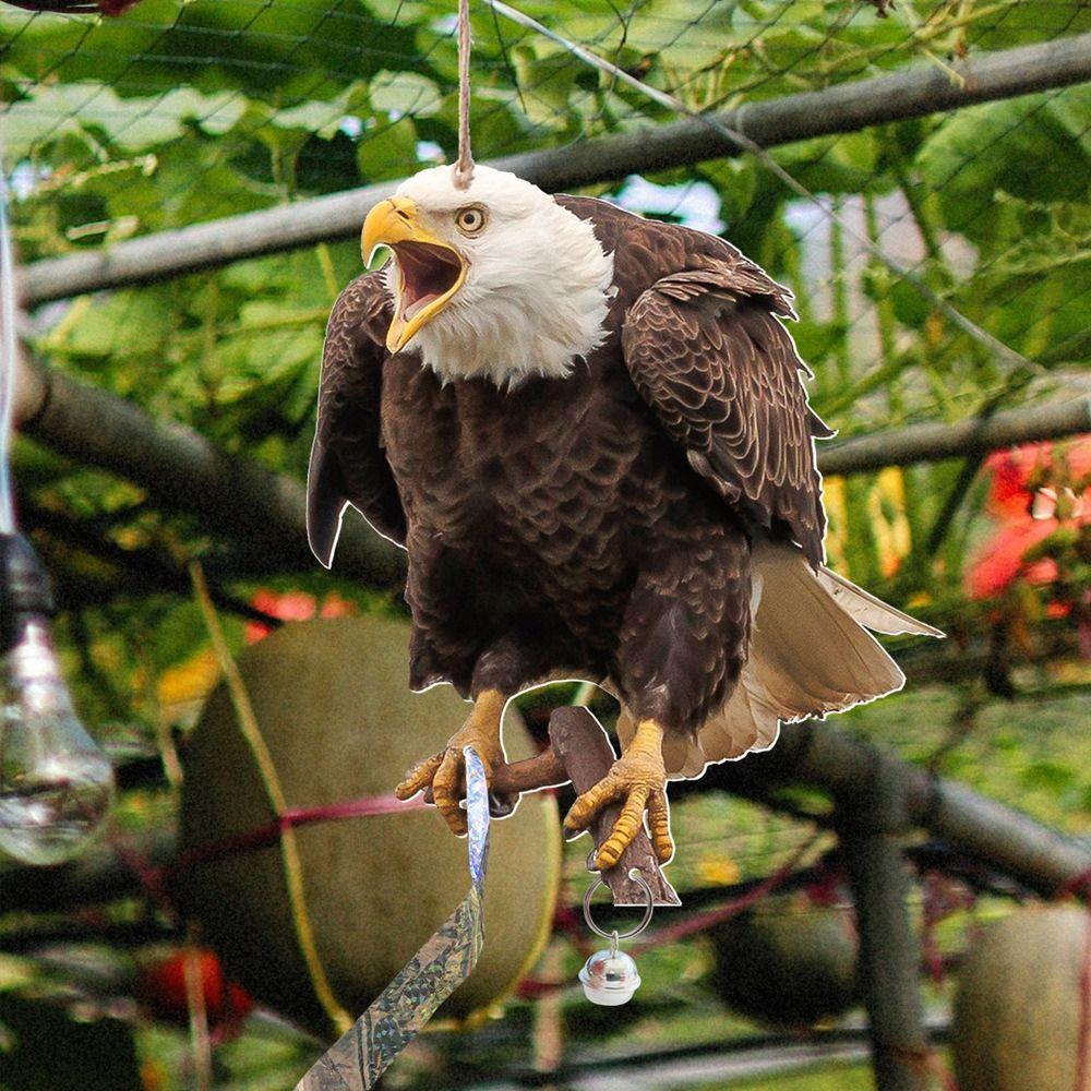 Owl Scarecrow Bird Repel Scare Devices Waterproof Bird Repeller Fake Bird Repellent  Balcony