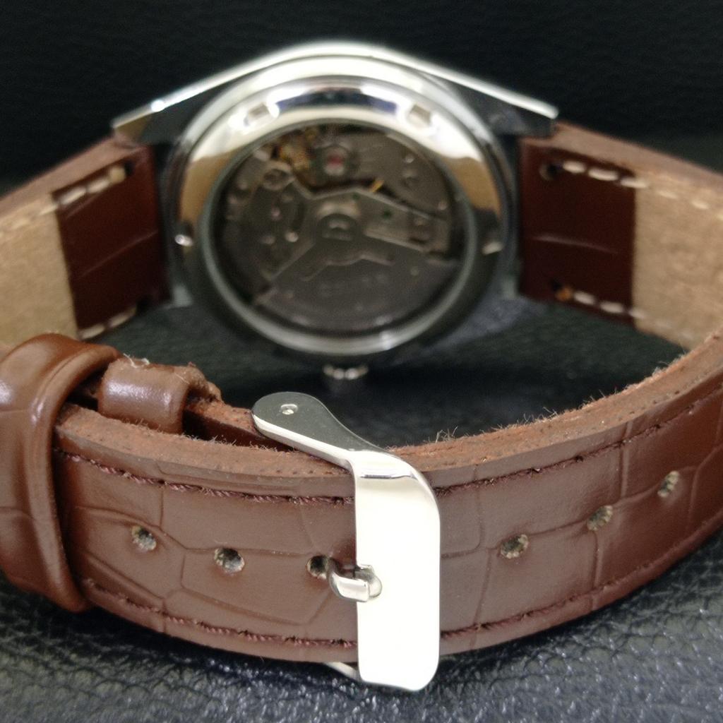 ВИНТАЖНЫЕ ОТРЕМОНТИРОВАННЫЕ МУЖСКИЕ АВТОМАТИЧЕСКИЕ ЧАСЫ SEIKO 5 6309A ЯПОНИЯ КРАСНЫЙ ЦИФЕРБЛАТ a440861-4
