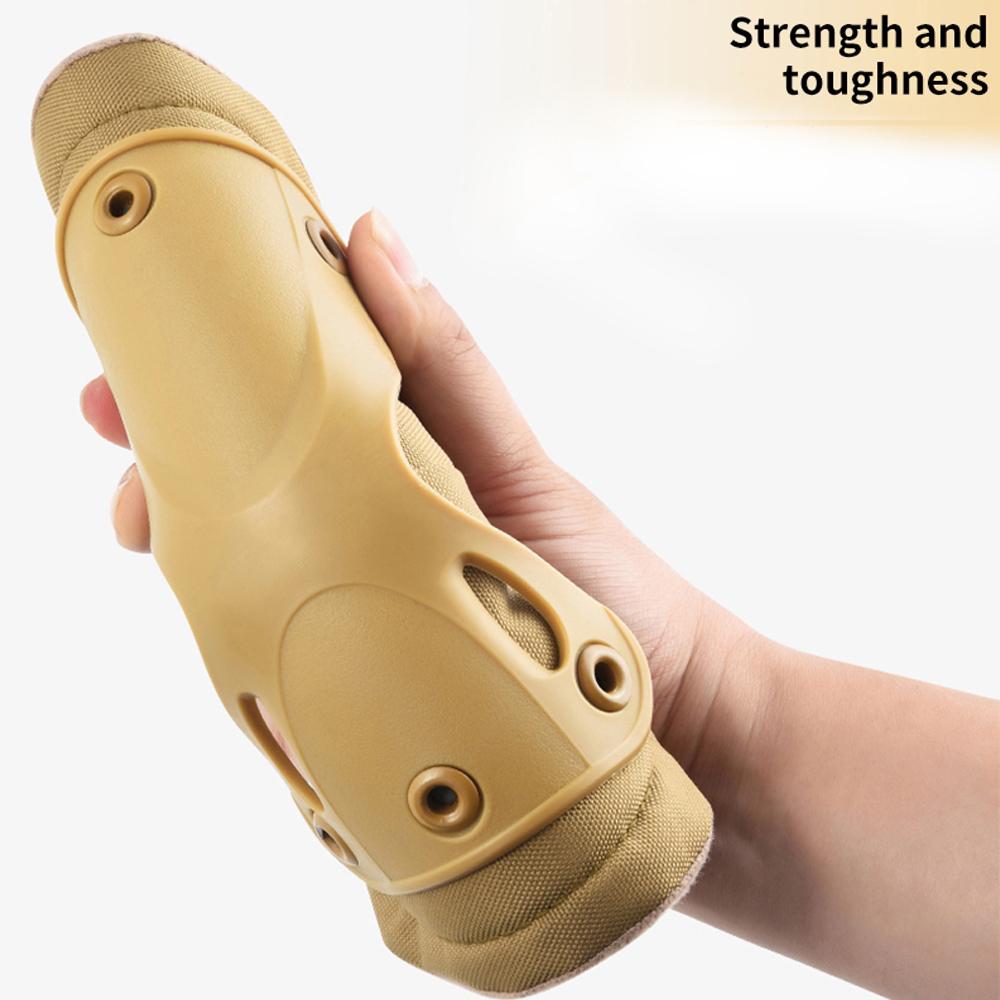 4 шт., тактический наколенник, локоть CS, военная защита, армейский страйкбол, спорт на открытом воздухе, охота, наколенник, защитные накладки для снаряжения, поддержка