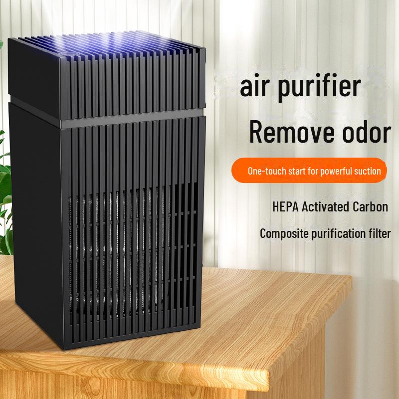 Indoor Air Purifier: Eliminates Smoke, Formaldehyde, Odors, and Adds Negative Ions