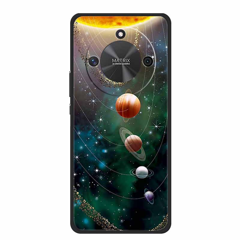 Чехол для телефона Honor X60 5G Задняя крышка Чехол HonorX60 Черный Силиконовый Мягкий Funda Для Honor X9c Умный чехол HonorX9c Умный Coque Сумка