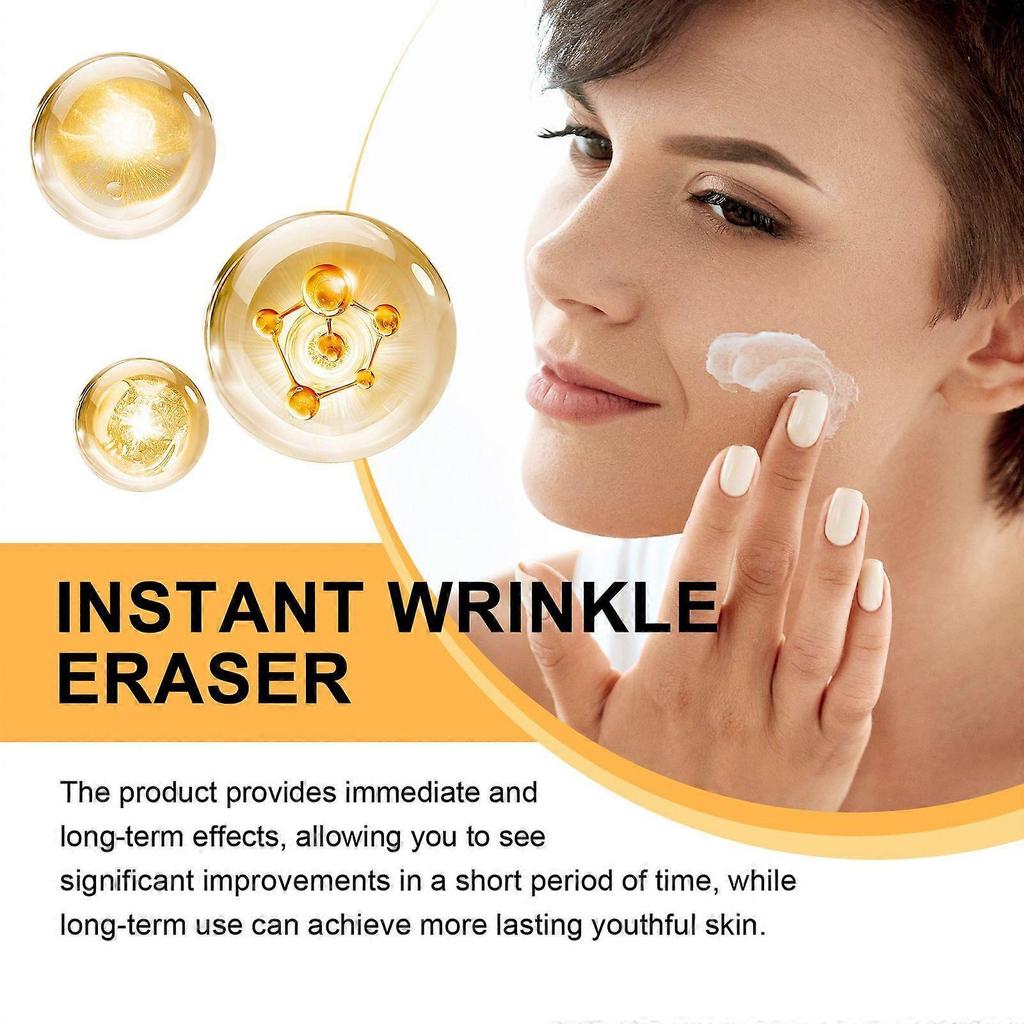 Skip The Line Instant Wrinkle Eraser, Skips The Lines Firming Lotion, Anti-Aging Cream for Face & Body, Face Tightening Serum, Reduces Fine Lines