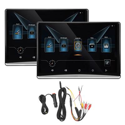 12,4-дюймовый автомобильный подголовник с сенсорным экраном IPS, поддержка WIFI USB для Android 10.0, заднее сиденье