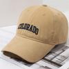 Colorado Letter Embroidery Baseball Cap Outdoor Sun Protection Hat Breathable