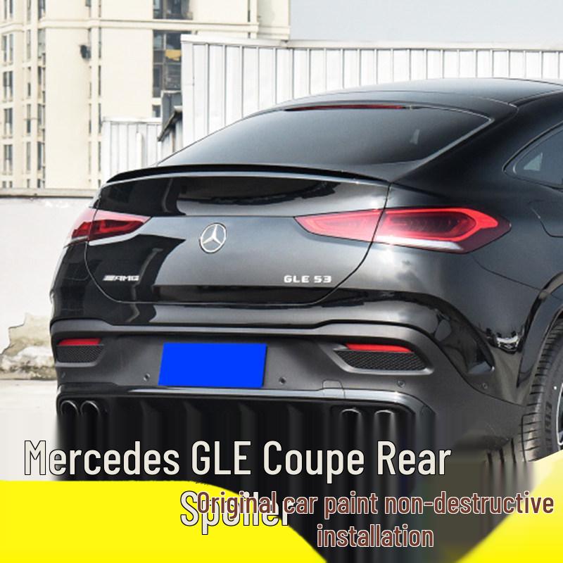 Задний спойлер для Mercedes-Benz GLE Coupe 20-24 годов выпуска для моделей GLE320/350/400/450