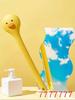 Long Handle Bath Brush with Soft Bristles for Body Exfoliation and Deep Cleaning Suitable for Shower and Bath Use with Hanging Hole