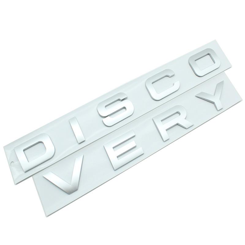 Land Rover Discovery Sport Наклейка-буквы "DISCOVERY" на капот (передняя и задняя)