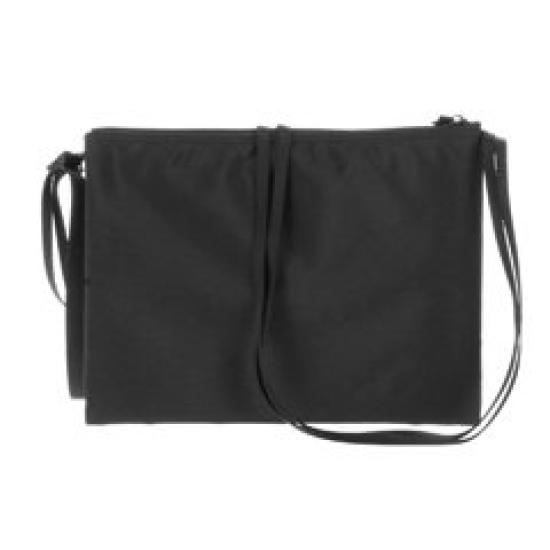 PORTER GIRL Shoulder Bag Sacoche Navy (L) [Cape] 3.