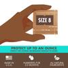 Boveda Herb Storage Humidity Control Size 8 защищает до 1 унции цветка предотвращает потерю терпена при высыхании и формировании герметичные пакеты 10 62-RH 2-Way (30