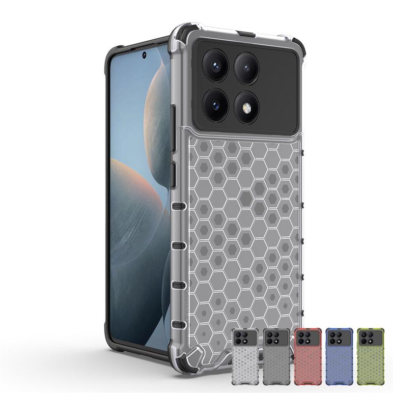 Чехол для Xiaomi Poco X6 Pro Чехол для Xiaomi Poco X6 X6 Pro 5G Роскошный сотовый противоударный чехол для телефона из ТПУ с защитой от ПК из силикона