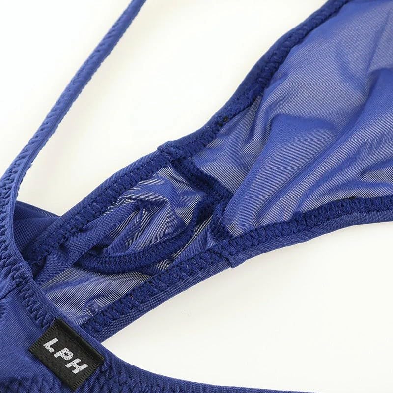 GUS Тканевое 3D Пуш-ап Бикини с 3D Чашками и Половиной Сделано в Японии от La Pomme Номер продукта 620095 Мужская Спина, Homme,