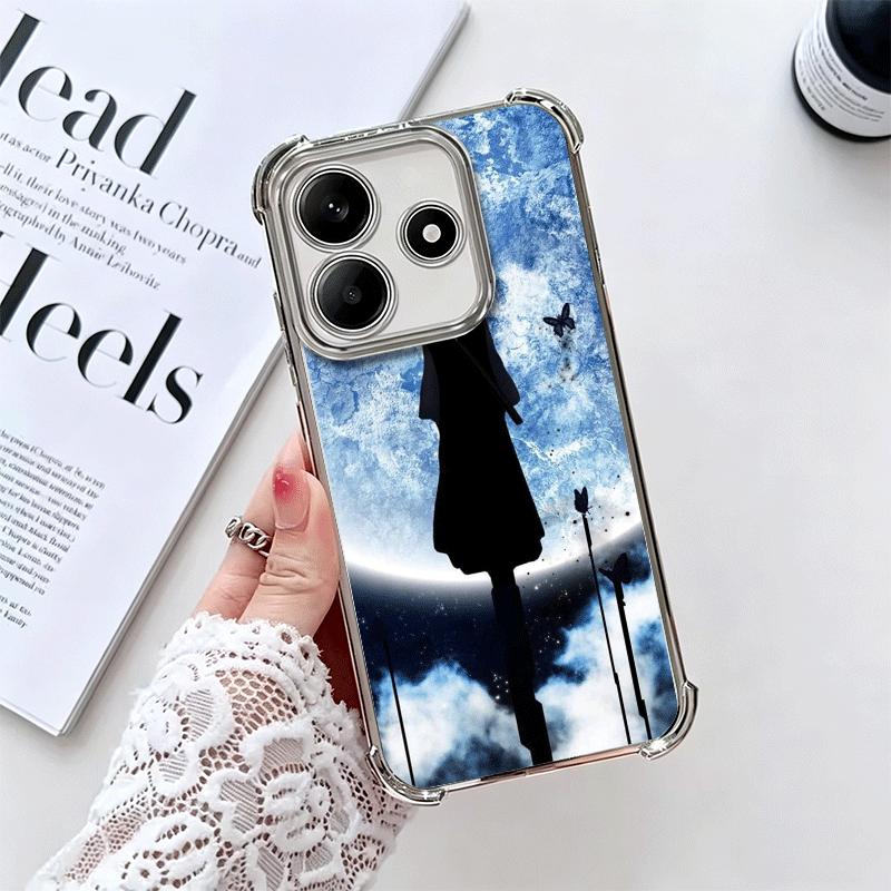 Чехол для телефона с покрытием Bleach Kuchiki Rukia для Xiaomi Redmi Note 14 15 Pro Plus 13 12 11 11S 11T 10 9S 9 5G, противоударный чехол с подушкой безопасности