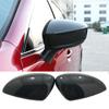 For Mazda 6 M6 Atenza 2014-2018 ABS Carbon Fiber Style Extetior Side Door Back Mirrors Rear View Mirror Cover Trim