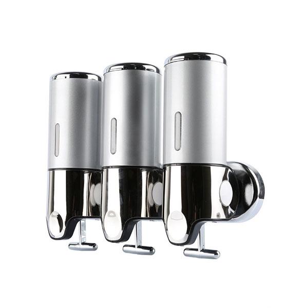 Настенный дозатор мыла для ванной комнаты, крепление для насоса, дозаторы жидкости для шампуня, бутылочка с гелем для душа, кухонные аксессуары для дома