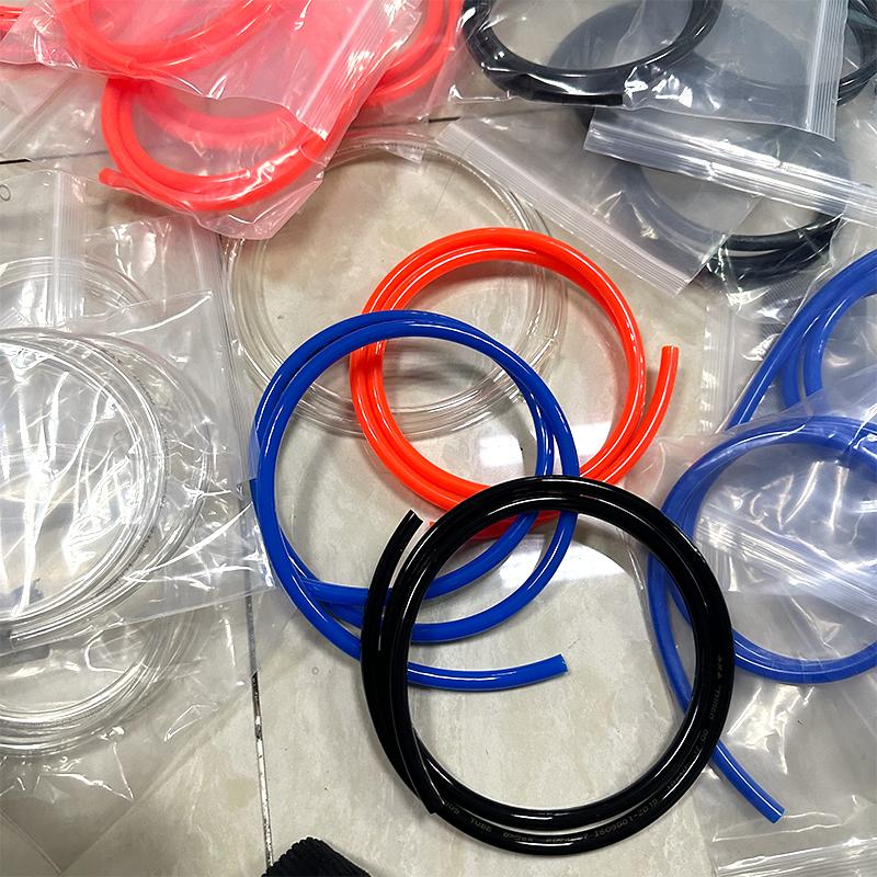 1-метровая топливная трубка для бензинового и газового трубопровода, мягкий шланг, газонаполненная труба, внешний диаметр:8мм Д:5 мм струна для цепной пилы триммера оранжевая, прозрачная,