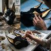 Egyptian Jackal Masque - Halloween Cosplay Props, Jackal Cosplay Masque, Hand Painted Faux Gold Masquerade Face Covering For Holiday Facial Covering