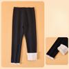 Хлопковые штаны высокого качества для девочек, зимние кашемировые толстые теплые леггинсы, детские длинные брюки в вертикальную полоску, верхняя одежда, одежда