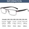Fashion Classic Simple Business Reading Glasses Ultra Light Glasses Optical Frame Eye Protection