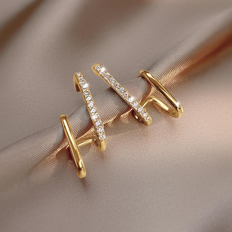 Новые изысканные роскошные маленькие серьги с цирконием для сексуальных женщин, модные корейские украшения, необычные серьги в стиле минимализма для вечеринок для девочек