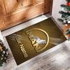 MAN Truck Crystal Velvet Rug, Custom Name Text Personalized Non‑Slip Floor Mat for Home Decor Gift