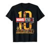 Графическая футболка Marvel Studios: Первые десять лет. Полный актерский состав