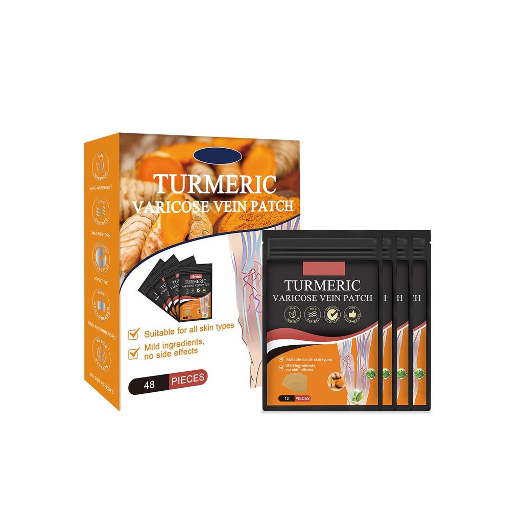 Пластырь для ухода за ногами 48 шт. снимает дискомфорт в ногах и приподнимает вены, защищает жизненную силу ног