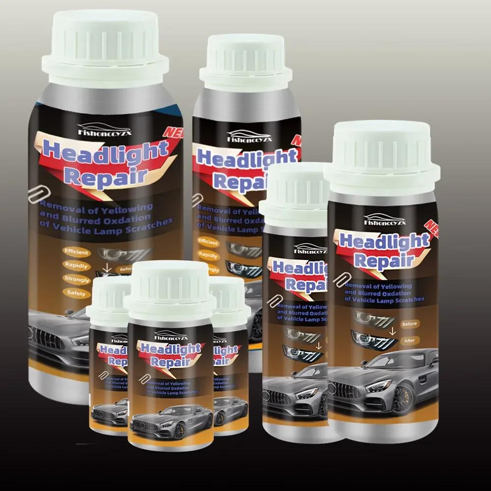 100 мл Полироль для фар Химический набор для полировки фар Жидкость для полимерного ремонта фар Набор для восстановления автомобильных фар