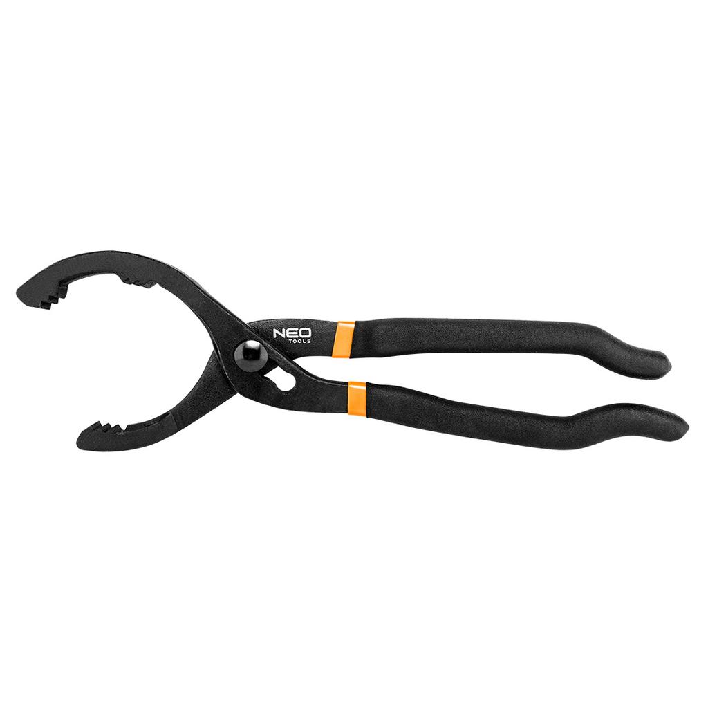 Offset pliers wrench (20°) for oil filters 63.5 - 116 mm