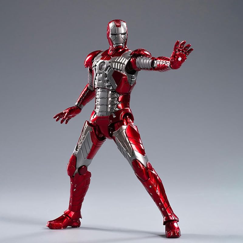 HiPlay Средние подвижные игрушки 1/10 железный человек MK5 подвижная фигурка Готовый продукт Несветящаяся версия