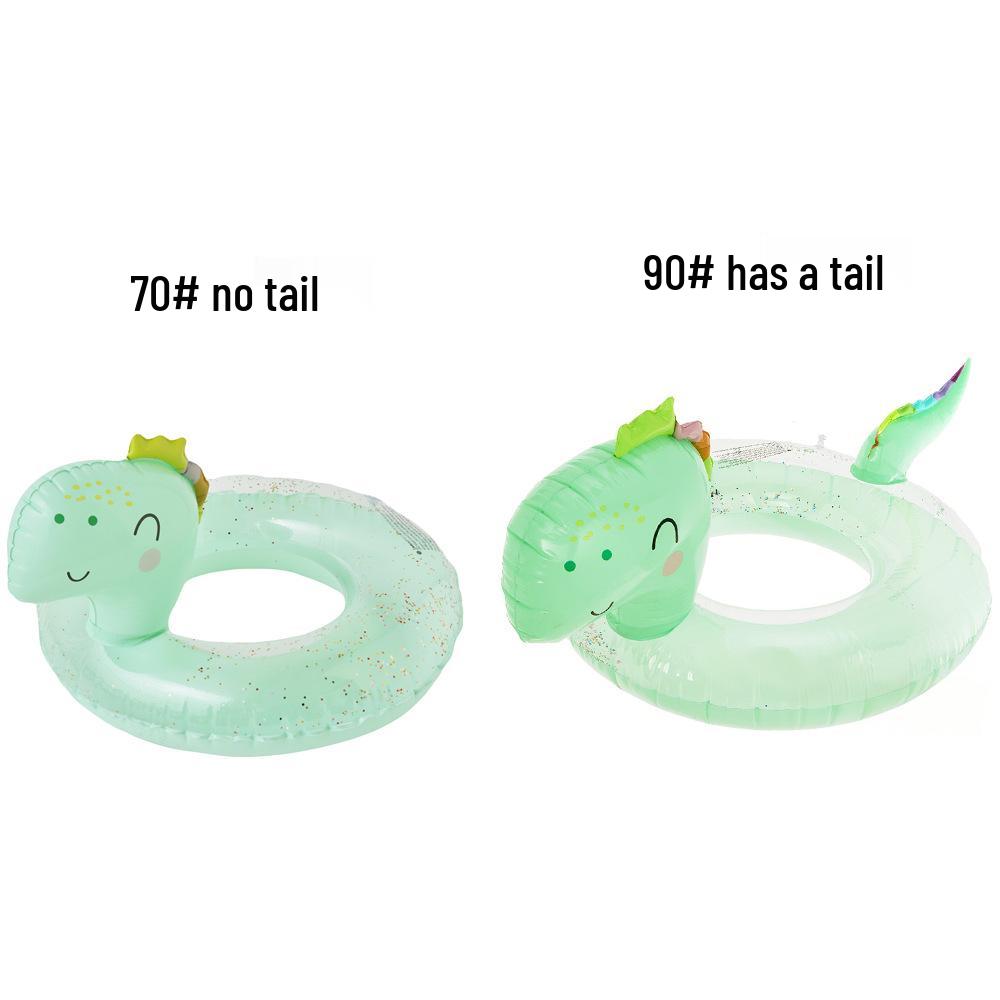 Xiaolü Утолщенный поплавок-русалка подмышку: Надувной круг для плавания для взрослых 110 см с дизайном рыбы-хвоста