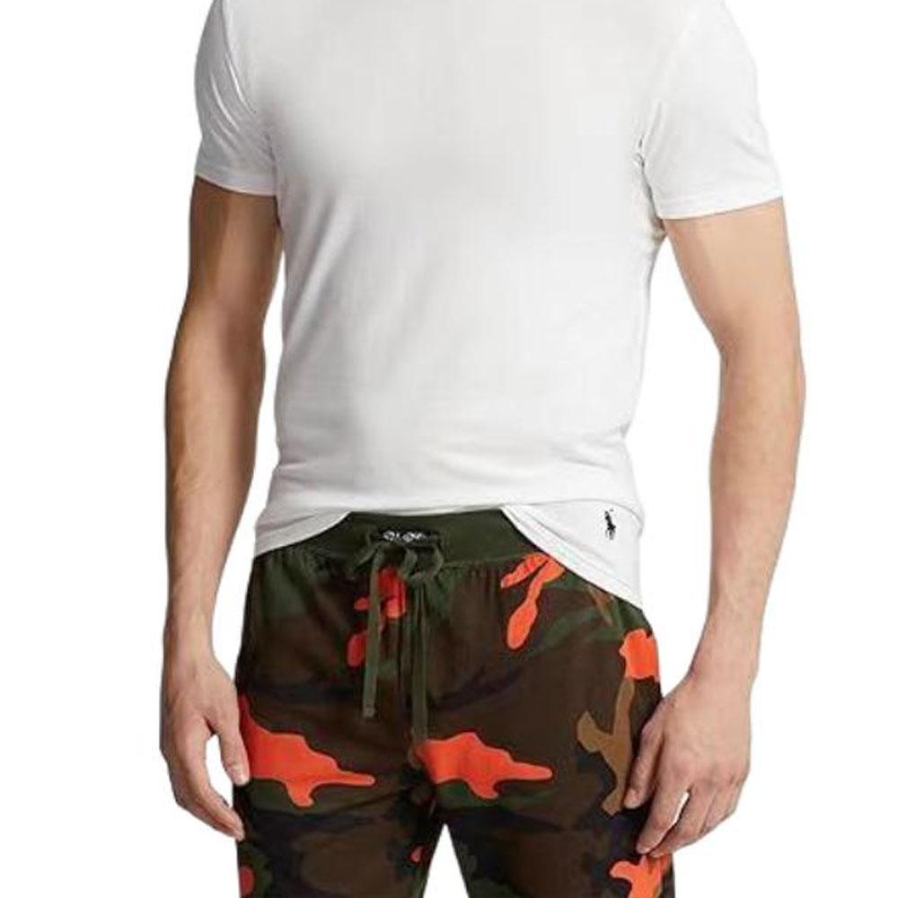 Polo Ralph Lauren Ice Feel Влагоотводящая футболка с коротким рукавом и круглым вырезом, 3 шт., мужская, топы LFC2P3-WHD