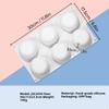 6-Cavity Chocolate Mold Fruit Flower Shape Desserts Making Tool New Baking Pastry Mold  Baking Tool