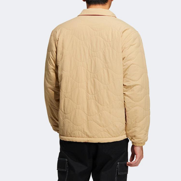 adidas Мужская двусторонняя стеганая куртка Originals Черный Белый HY7291