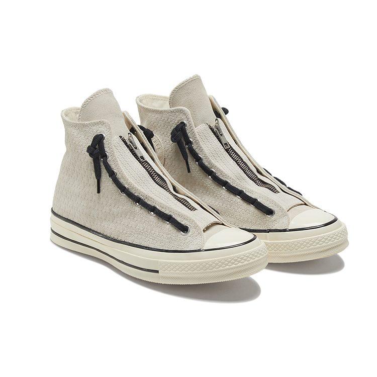 Converse Chuck 70 Zip High 'Egret Black' 169439C
