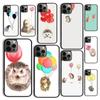 Осенний ёжик и воздушный шар Чехол для телефона для iPhone 17 Air 16 16e 15 12 11 13 14 Pro Max Apple Plus Coque