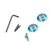 HANS Helmet Clips, Blue, FIA8858-2010 (New Standard)