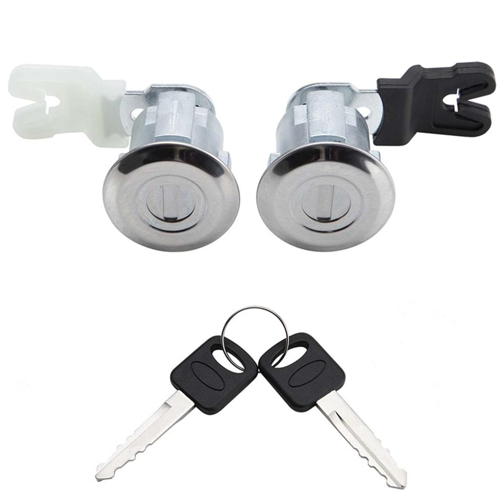 Door Lock Cylinder Set With 2 Keys For Ford Econoline Van Super Duty Truck Mazda