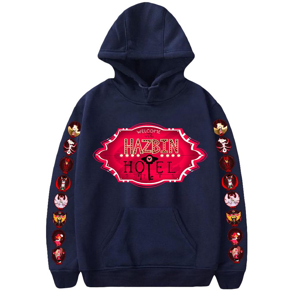 Hazbin Hotel толстовка с капюшоном для женщин и мужчин толстовка с капюшоном рубашка с принтом тай-дай крутая унисекс с капюшоном