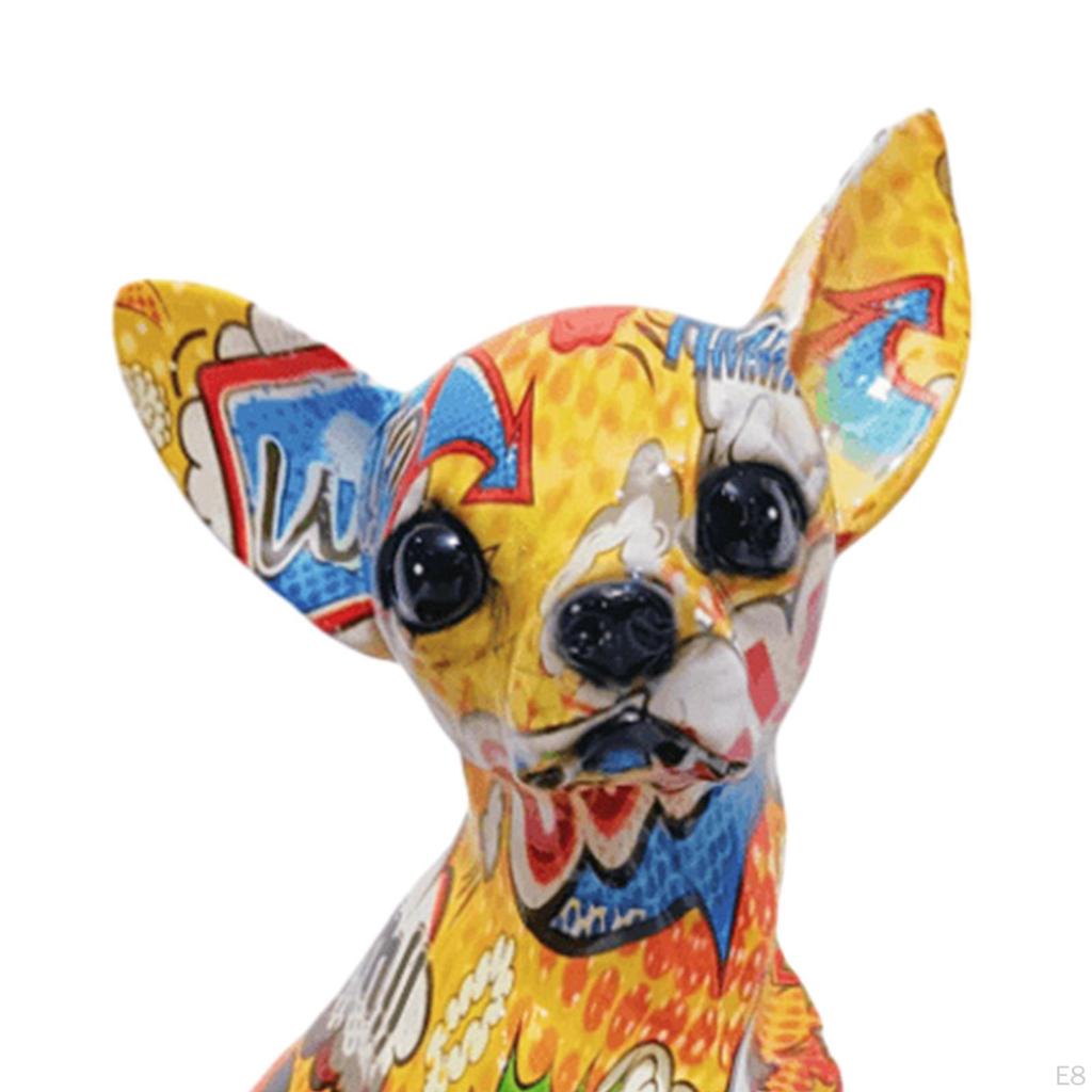 Chihuahua Sculpture: Playful Canine Art Piece for Living Space