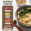 Деревянный измельчитель мяса Картофелемялка Тяжелый инструмент для фарша