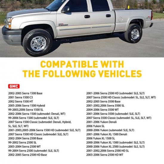 Дверная ручка наружная передняя водителя пассажира справа слева FL FR для Chevy GMC Черная